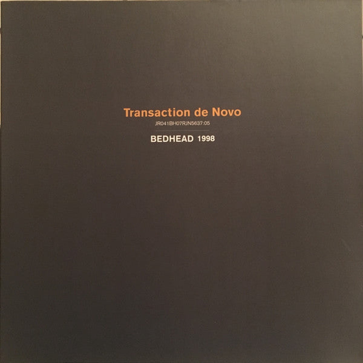 Bedhead - Transaction De Novo (Vinyl, VG+)