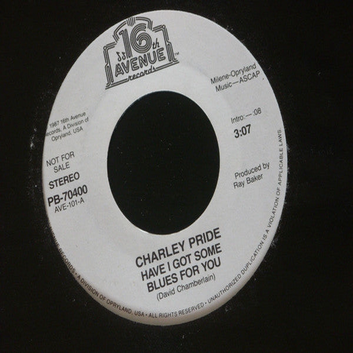 Pride, Charley - Have I Got Some Blues For You (VG)