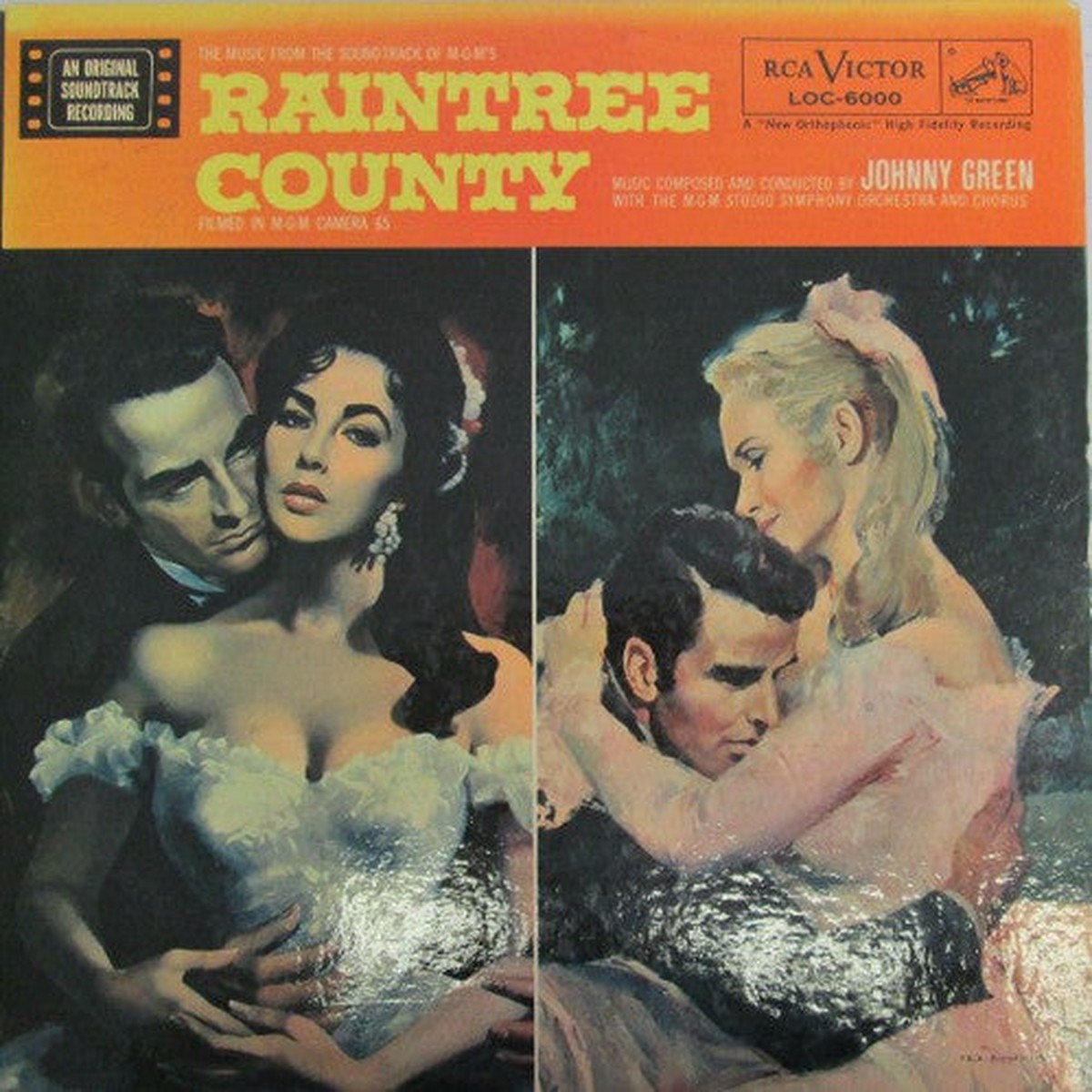 Raintree County (An Original Soundtrack Recording) - Green, Johnny (VG+)