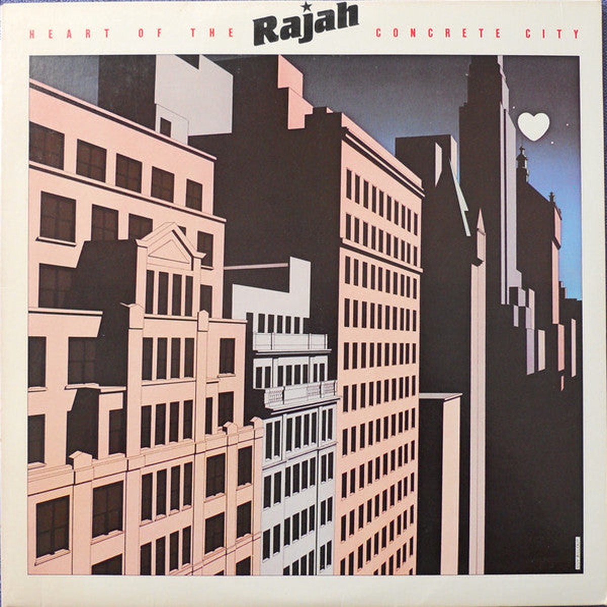 Rajah - Heart Of The Concrete City (Vinyl, VG+)
