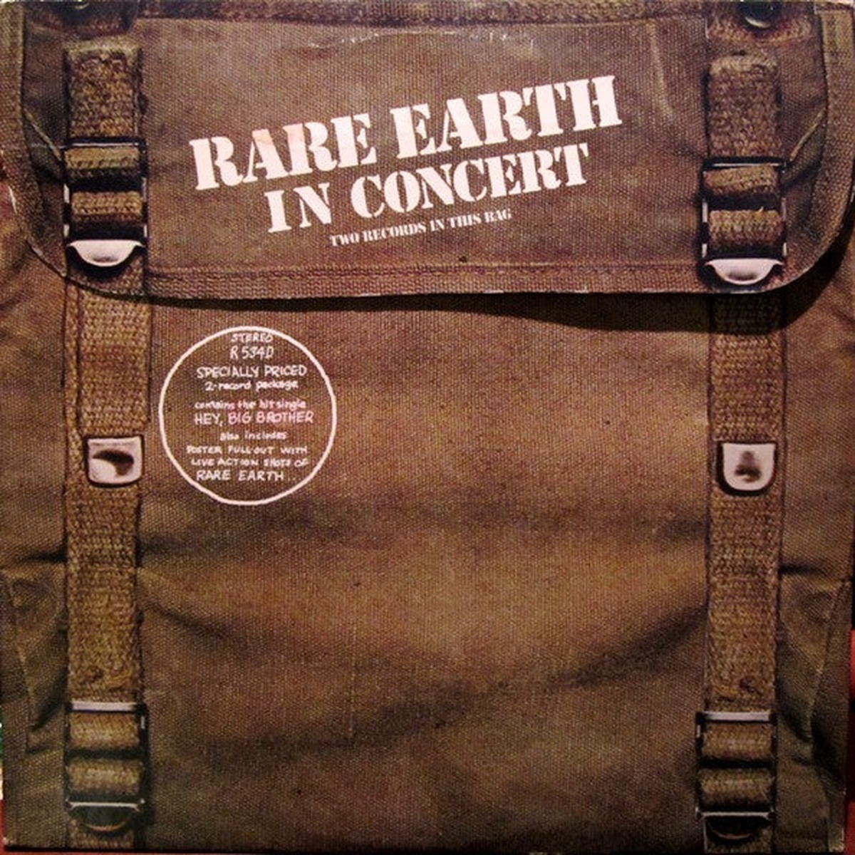 Rare Earth - Rare Earth In Concert (Vinyl, VG)