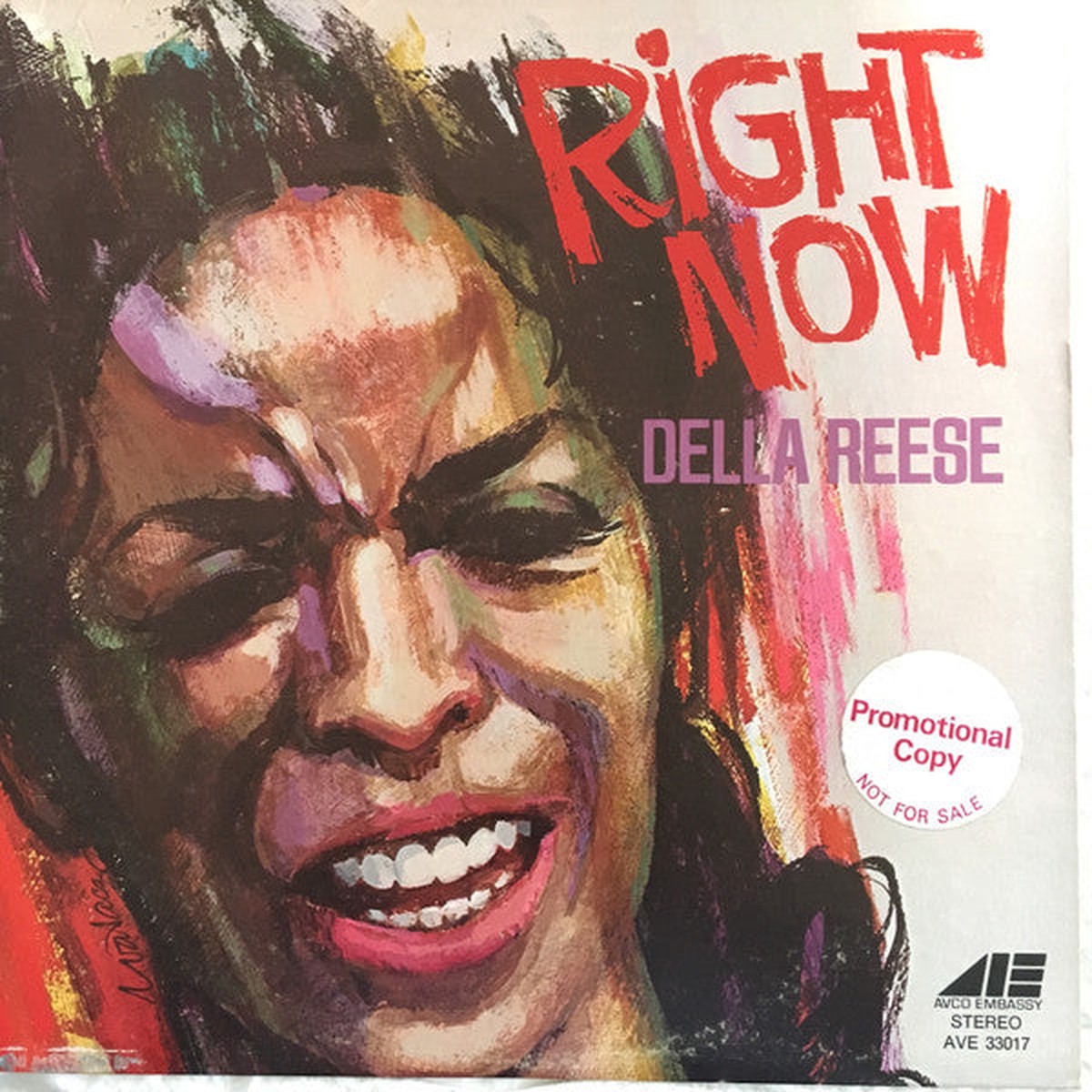 Reese, Della - Right Now (Vinyl, VG+)