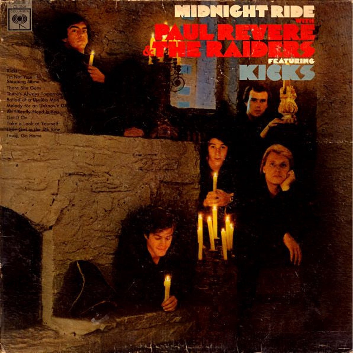 Revere, Paul & The Raiders - Midnight Ride (Vinyl, VG+)