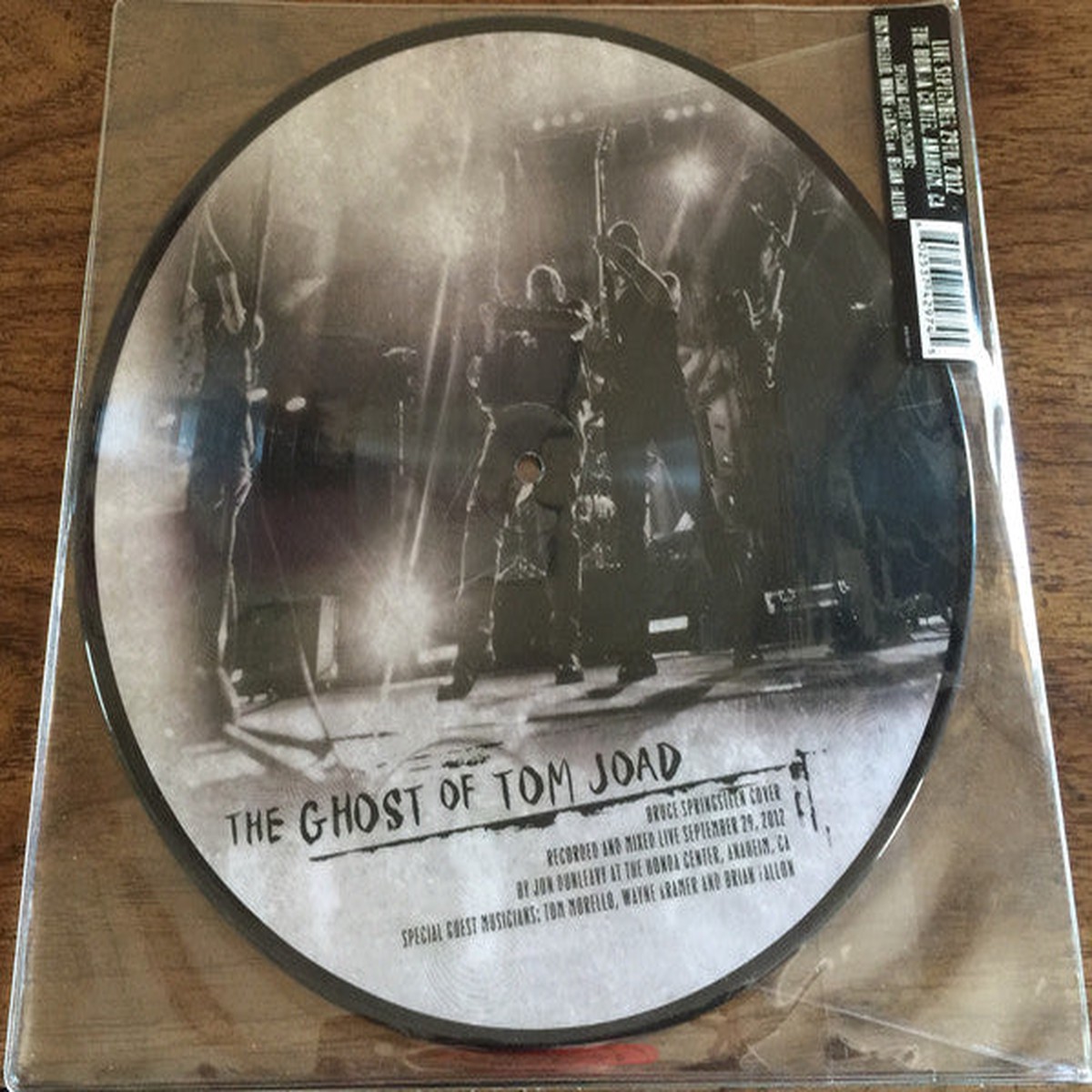 Rise Against - Live September 29th, 2012 The Honda Center, Anaheim, CA (Vinyl, NM or M-)