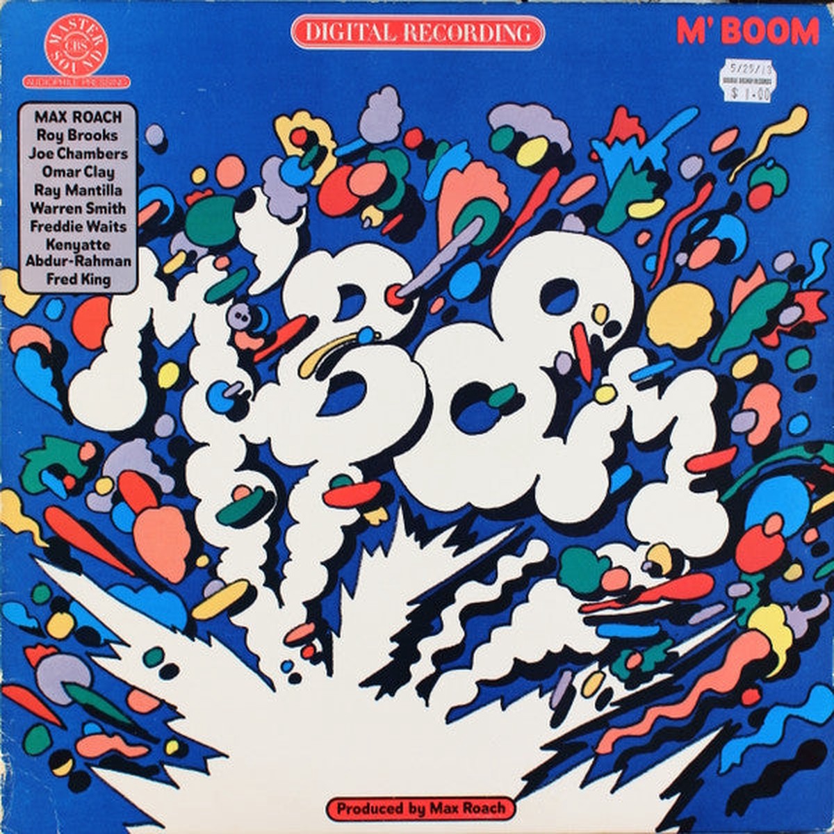 Roach, Max & M'Boom - M'Boom (Vinyl, NM or M-)
