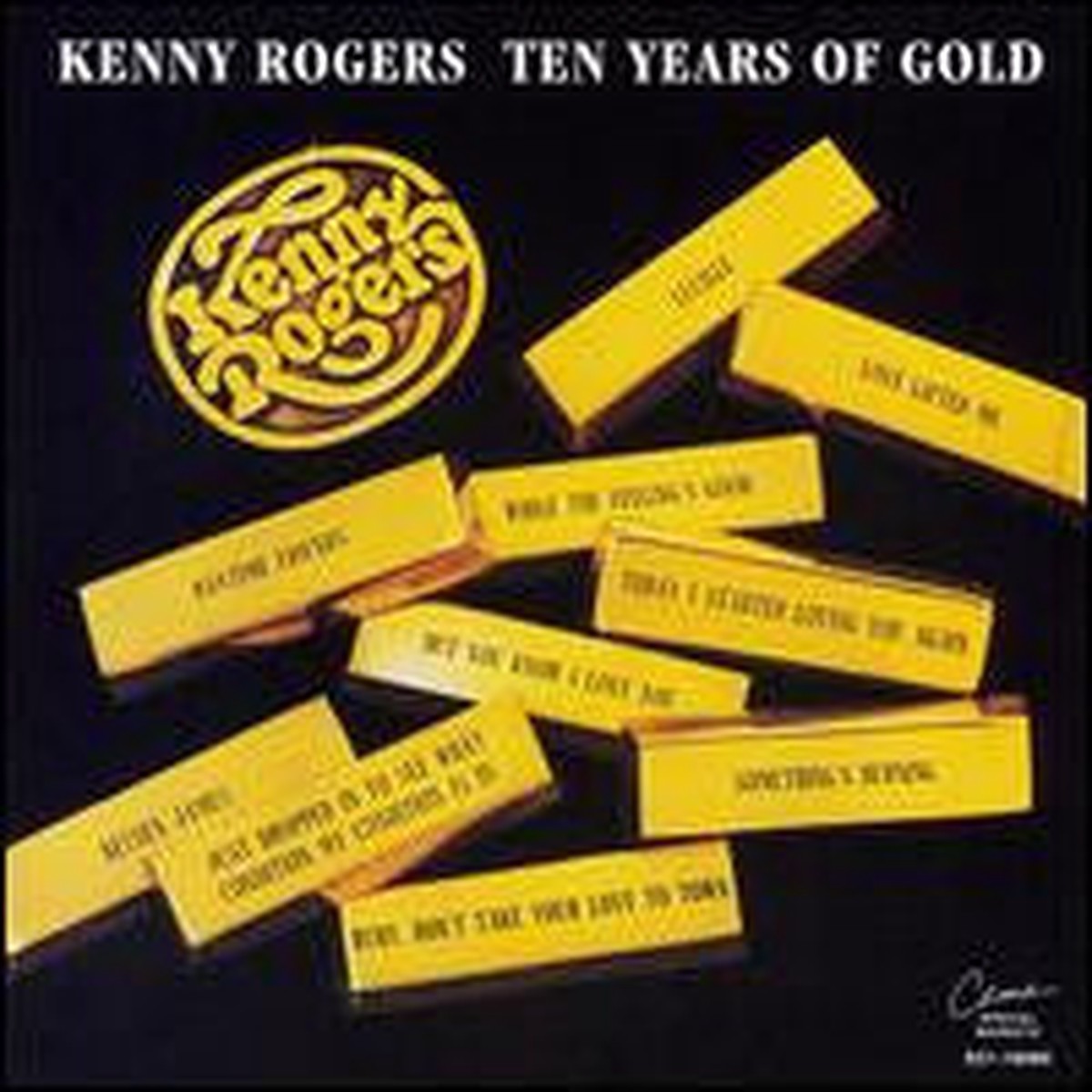 Rogers, Kenny - Ten Years Of Gold (CD, VG+)