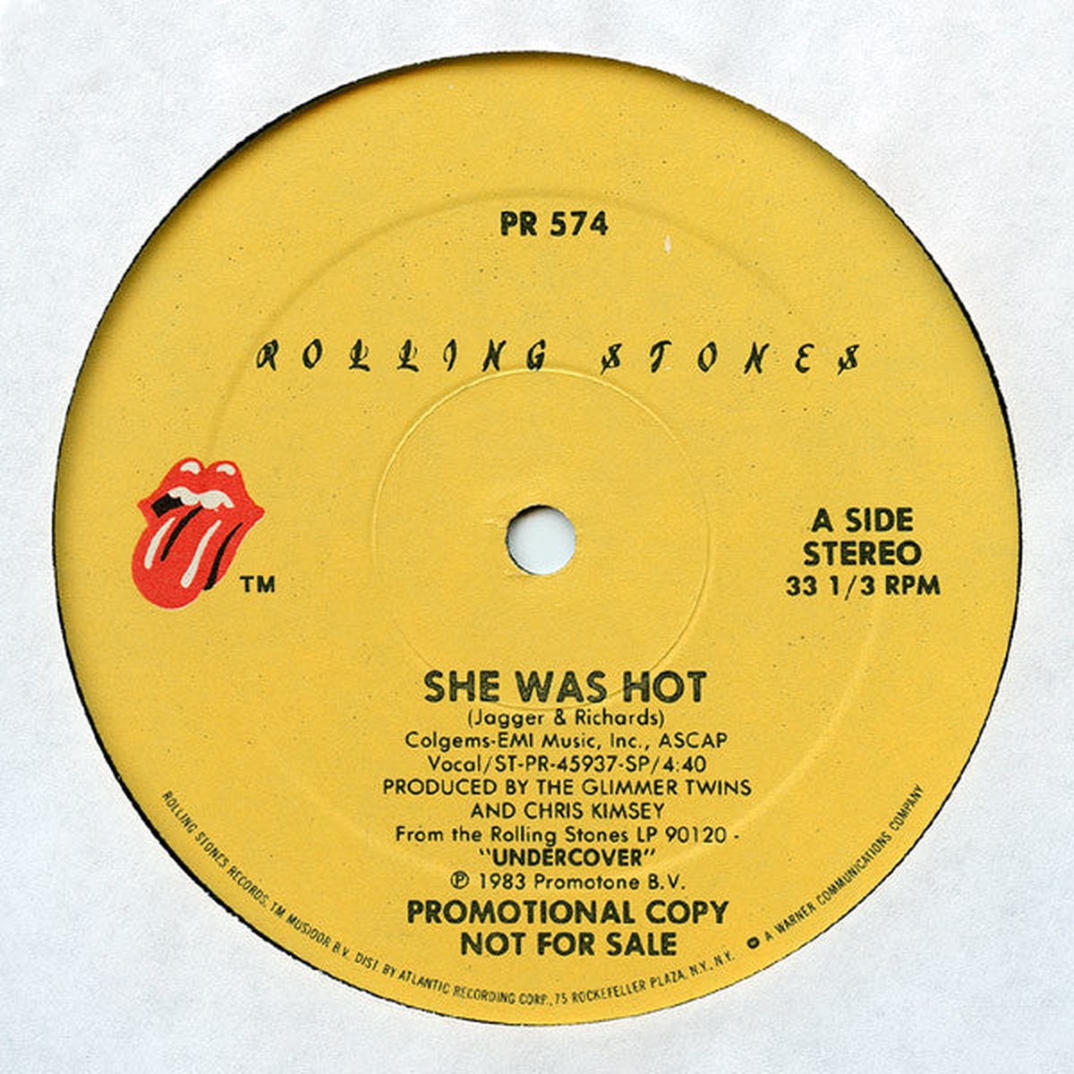 Rolling Stones - She Was Hot (Vinyl, NM or M-)
