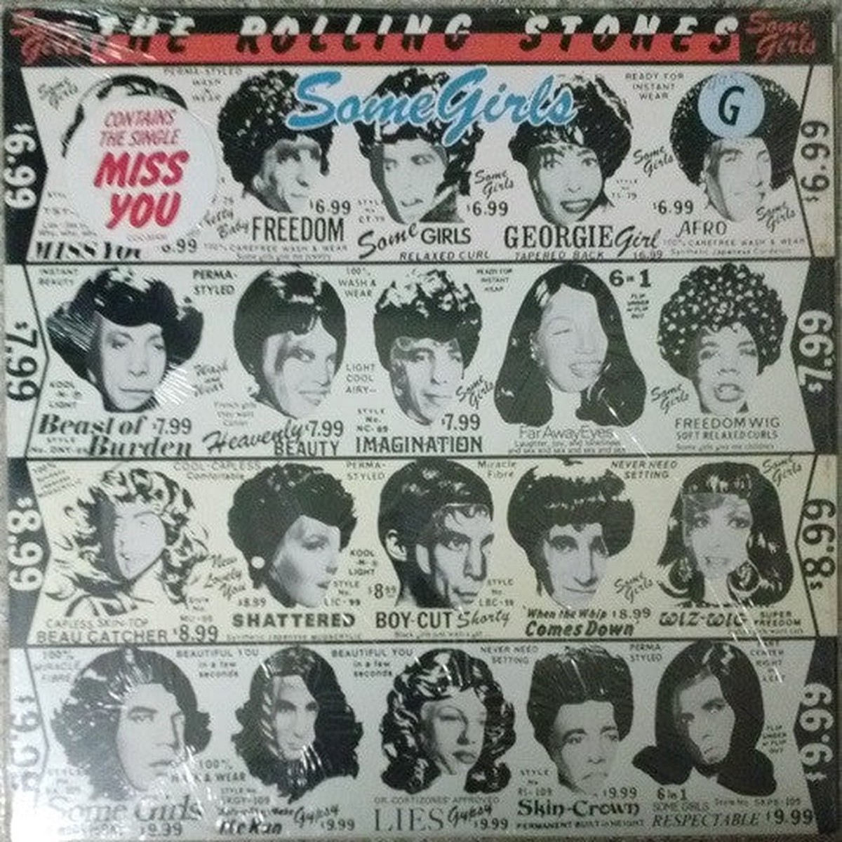 Rolling Stones - Some Girls (Vinyl, NM or M-)