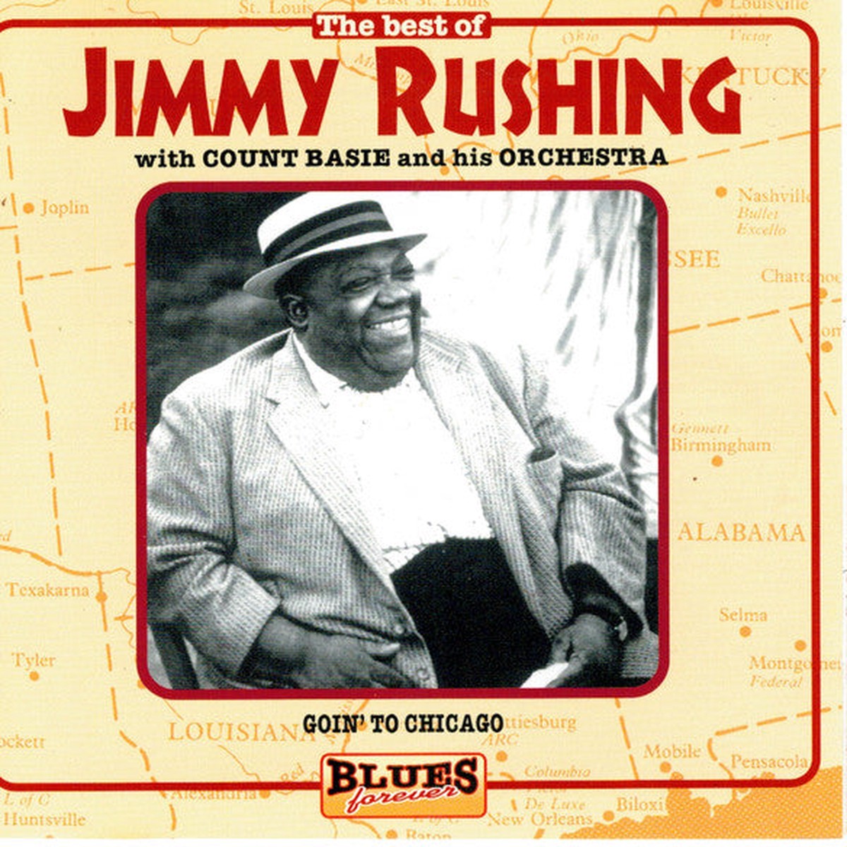 Rushing, Jimmy, Count Basie, Count Basie Orchestra - The Best Of Jimmy Rushing With Count Basie And His Orchestra (CD, M)