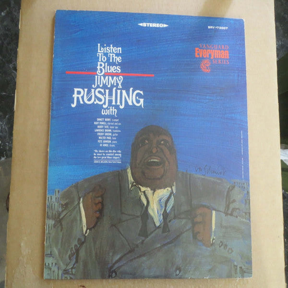 Rushing, Jimmy - Listen To The Blues (Vinyl, VG+)