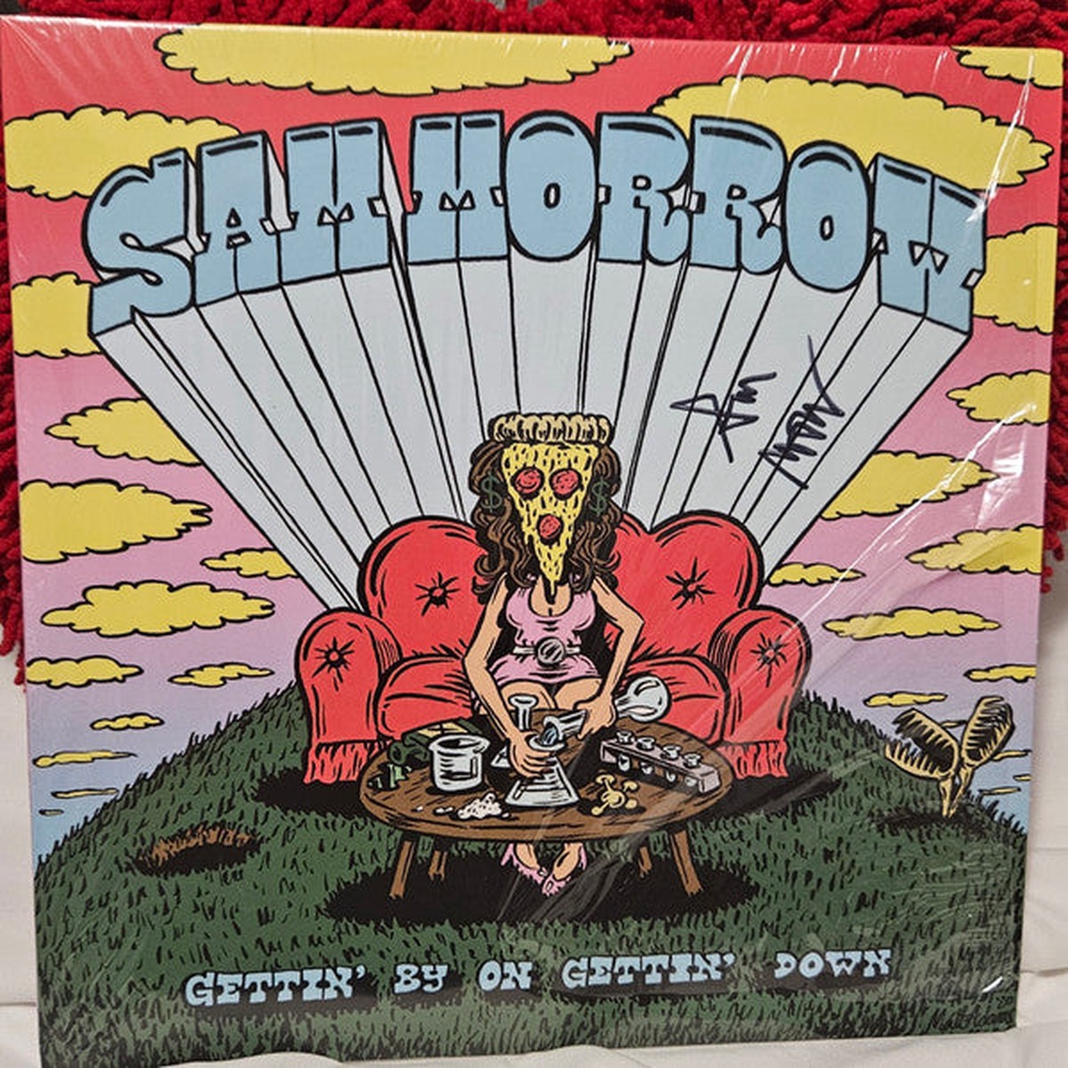 Sam Morrow, Sam - Gettin' By On Gettin' Down (Vinyl, NM or M-)
