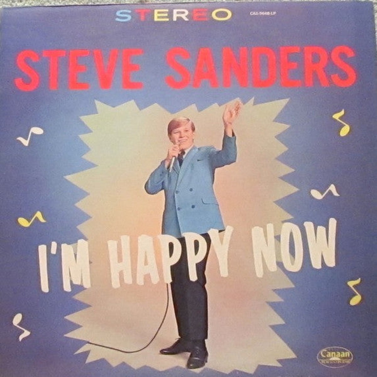 Sanders, Steve - I'm Happy Now (Vinyl, VG)