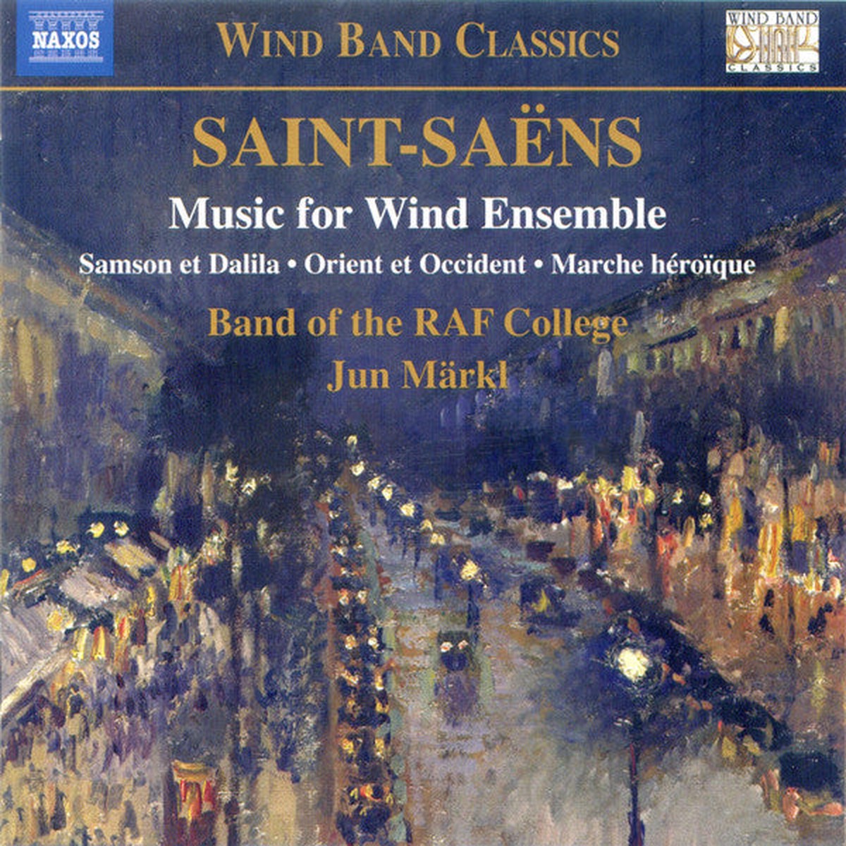 Saint-Sans, Camille, Band Of The Royal Air Force College, Cranwell, Jun Mrkl - Music For Wind Ensemble (CD, VG+)