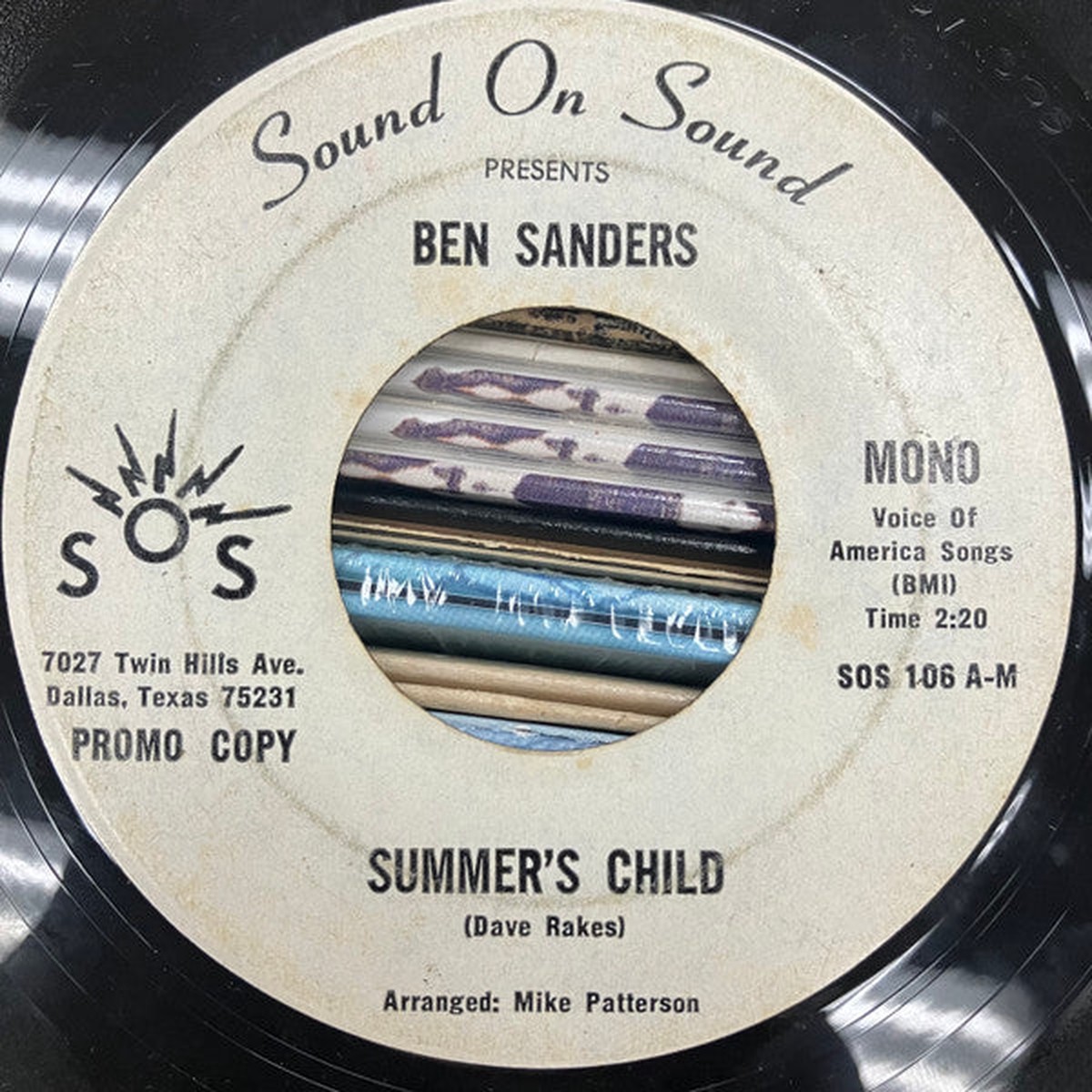 Sanders, Ben - Summer's Child (VG)