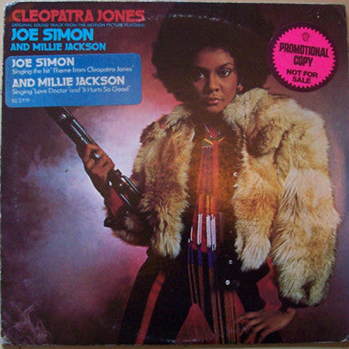 Simon, Joe And Millie Jackson - Cleopatra Jones (Original Soundtrack From The Motion Picture) (Vinyl, VG)
