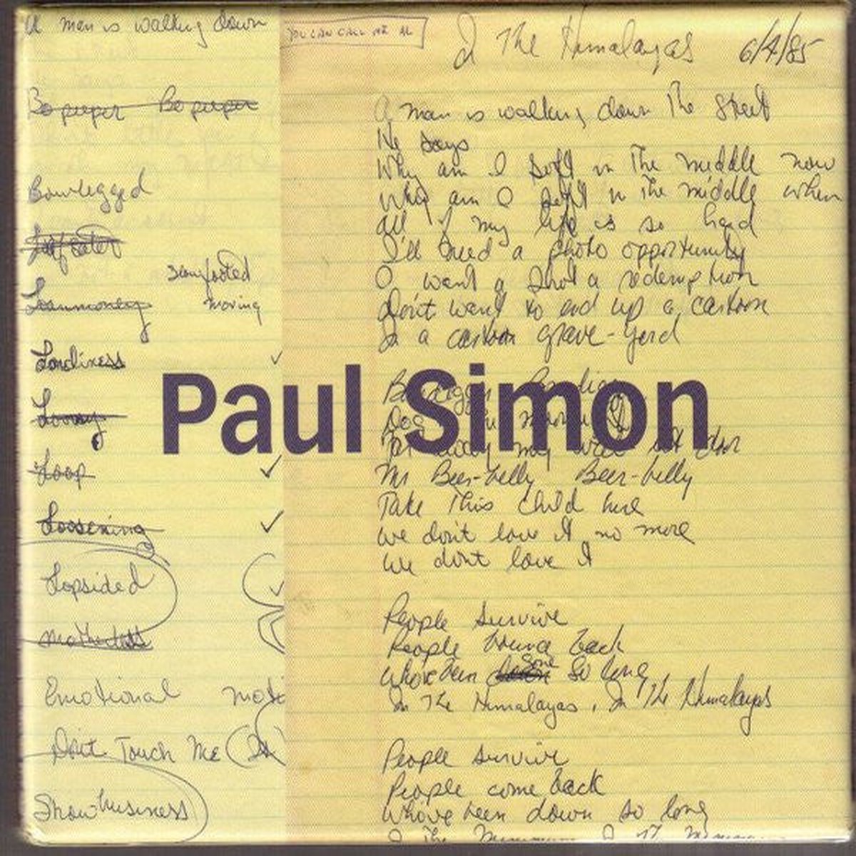 Simon, Paul - The Studio Recordings Box Set (CD, VG)