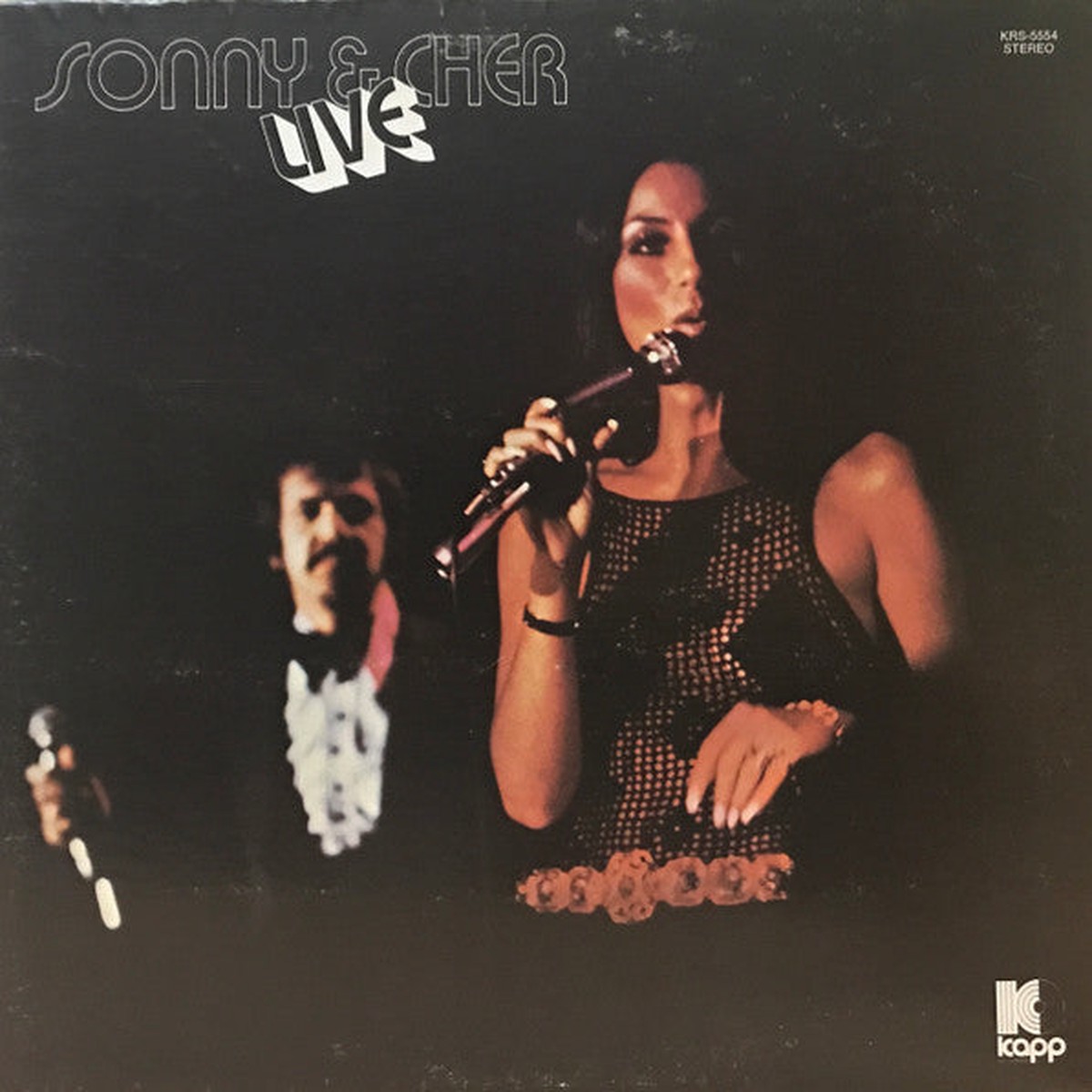 Sonny & Cher - Sonny & Cher Live (Vinyl, VG+)