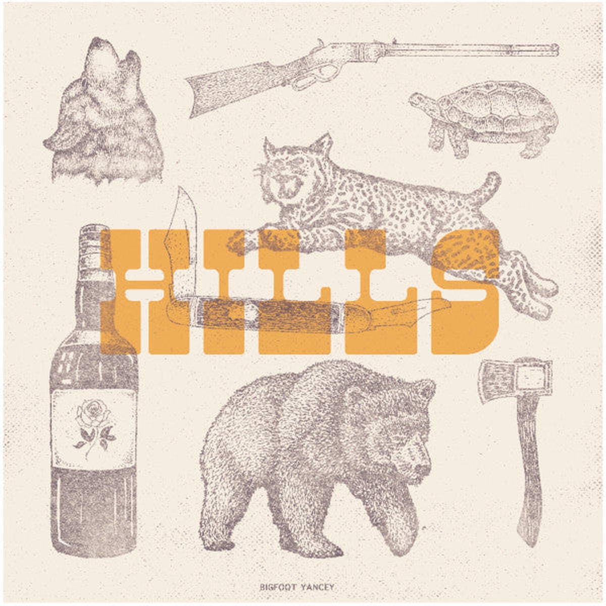 Bigfoot Yancey - Hills (Vinyl, VG+)