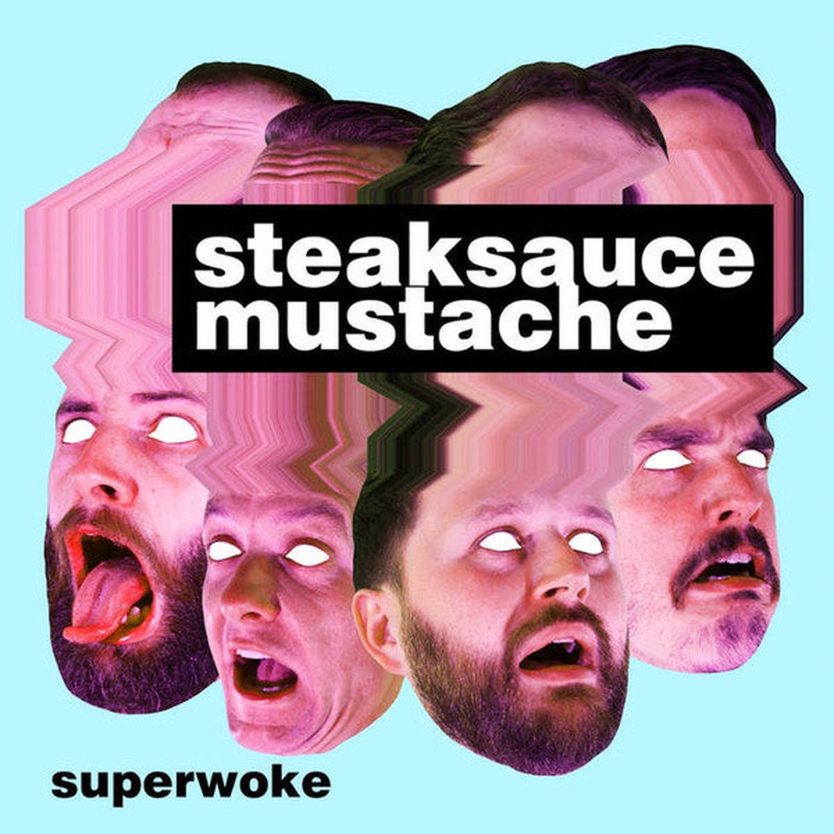 Steaksauce Mustache - Superwoke (Vinyl, NM or M-)