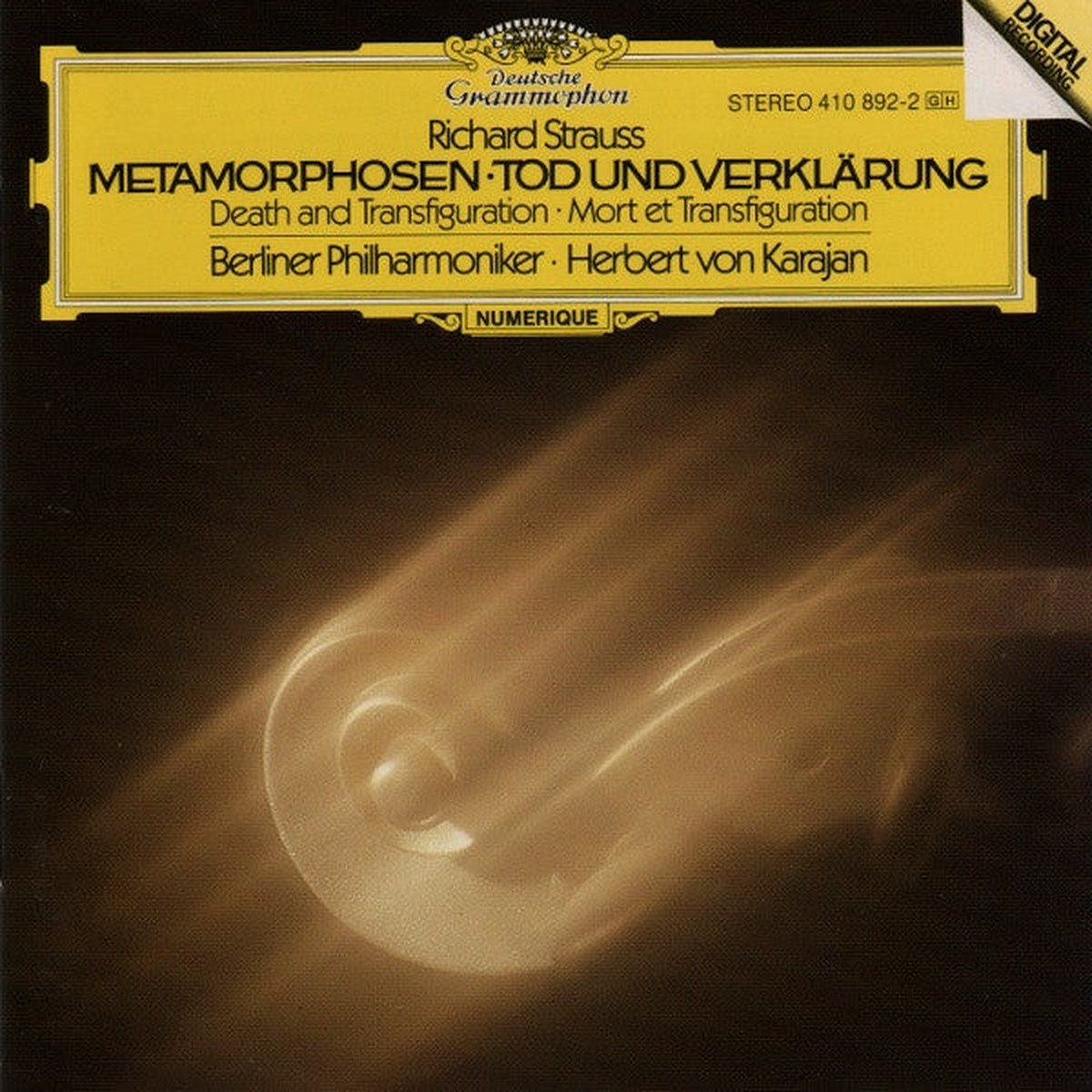Strauss, Richard Herbert Von Karajan Berliner Philharmoniker - Metamorphosen Tod Und Verklrung (CD, NM or M-)