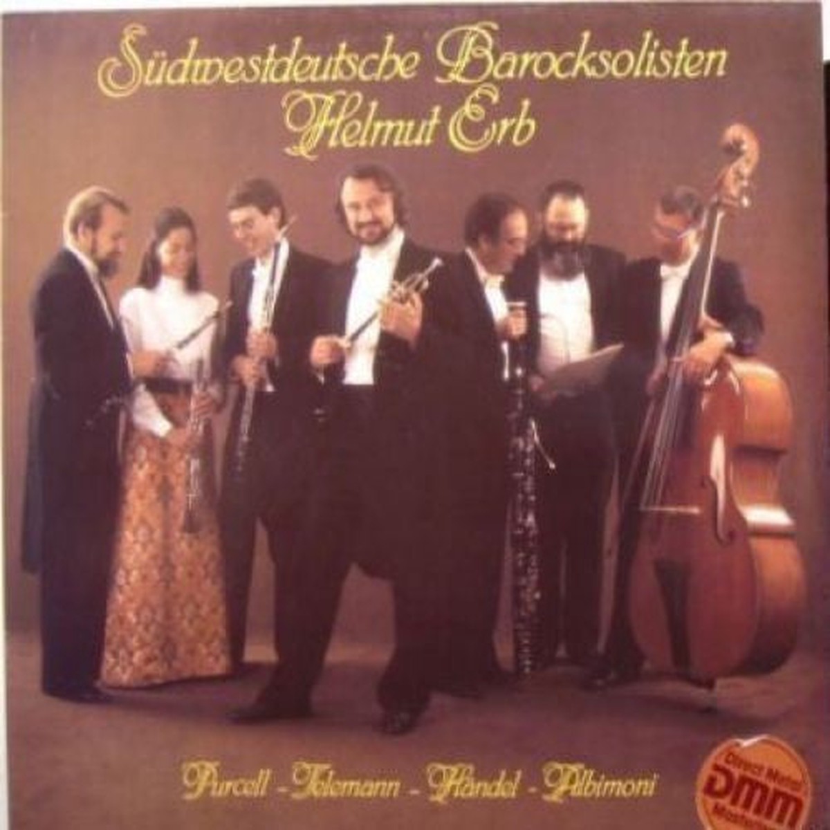 Sudwestdeutsche Barocksolisten, Helmut Erb - Purcell / Teleman / Handel / Albinoni - Helmut Erb Spielt Werke Von Telemann, Albinoni, Handel, Purcell (NM or M-)