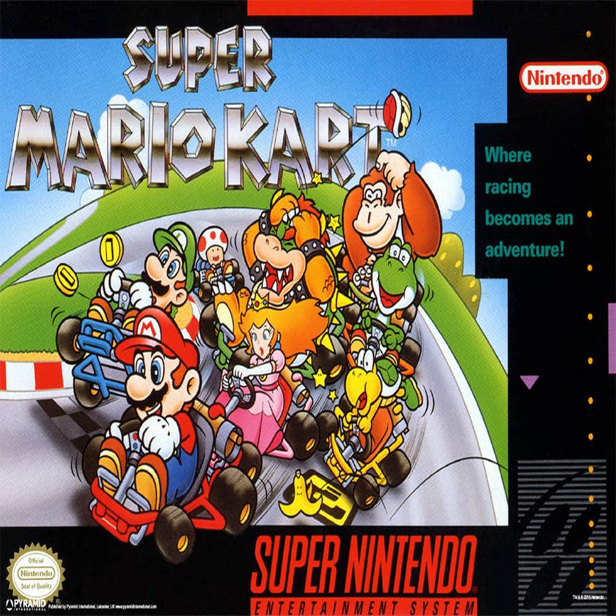Super Mario Kart Poster - 11" x 17"