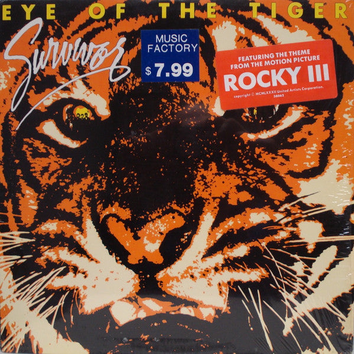 Survivor - Eye Of The Tiger (Vinyl, VG+)