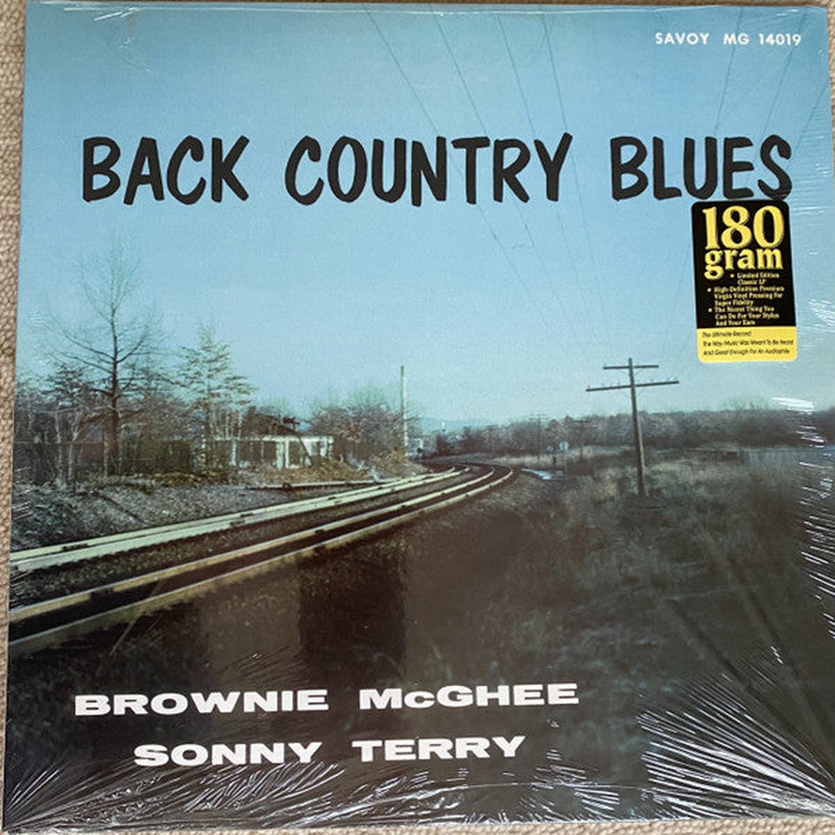 Terry, Sonny & Brownie McGhee - Back Country Blues (Vinyl, VG+)