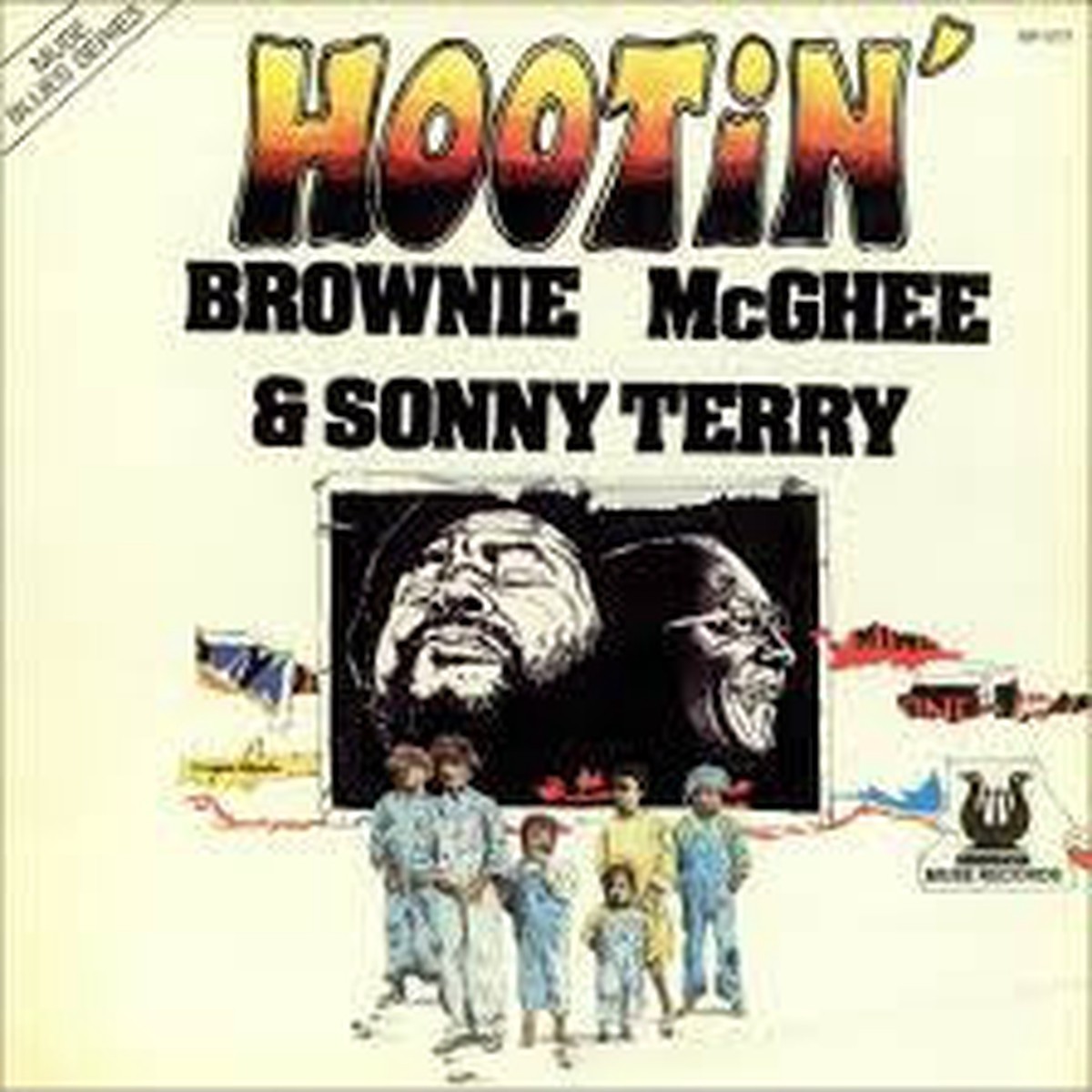 Terry, Sonny & Brownie Mcghee - Hootin' (Vinyl, VG+)