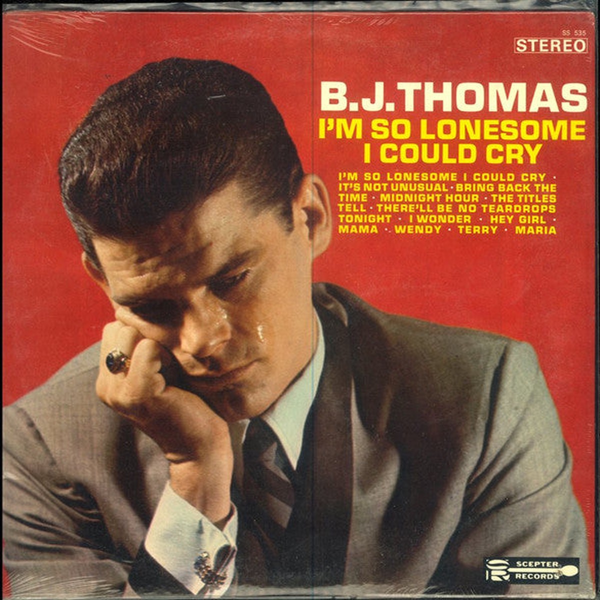 Thomas, B.J - I'm So Lonesome I Could Cry (Vinyl, VG)