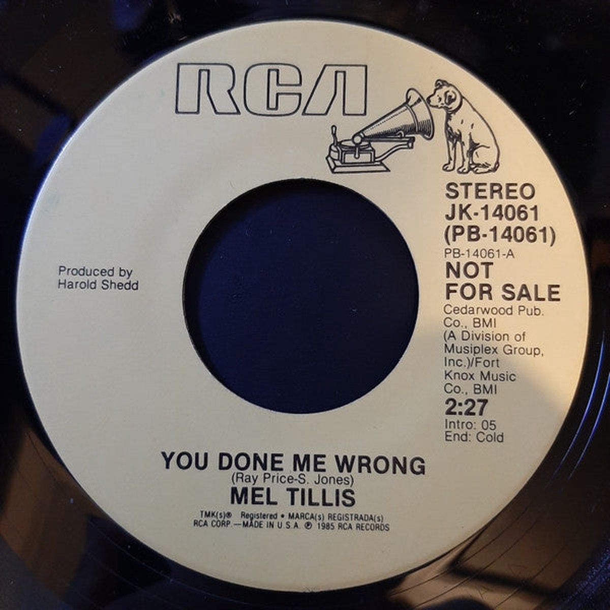 Tillis, Mel - You Done Me Wrong (VG)