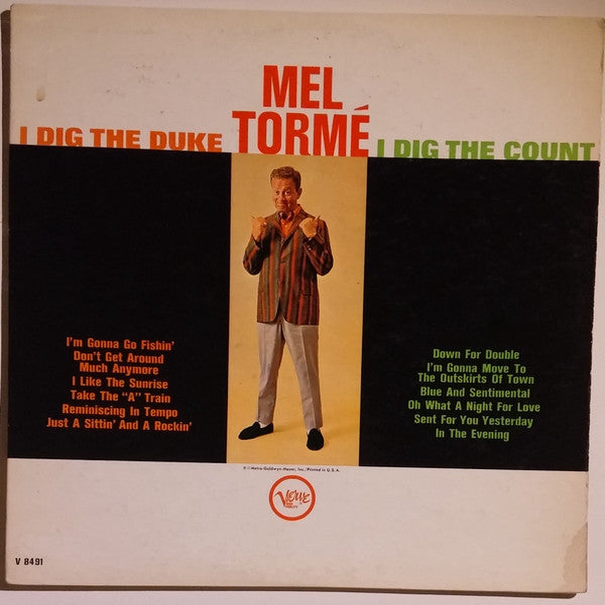 Torme, Mel - I Dig The Duke - I Dig The Count (Vinyl, VG)