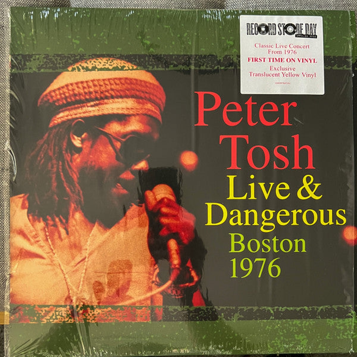 Tosh, Peter - Live & Dangerous: Boston 1976 (Vinyl, NM or M-)