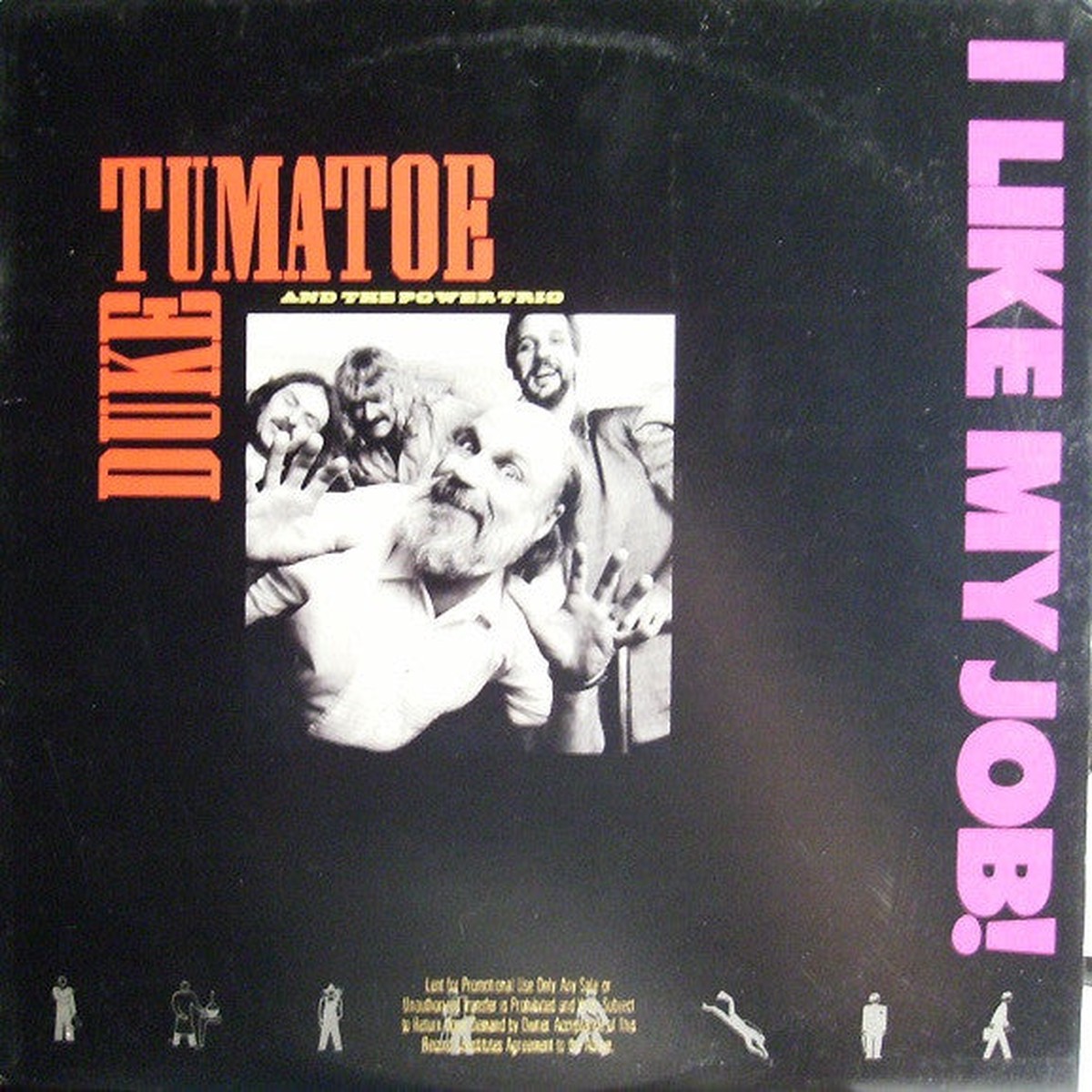 Tumatoe, Duke And The Power Trio - I Like My Job! (Vinyl, VG+)