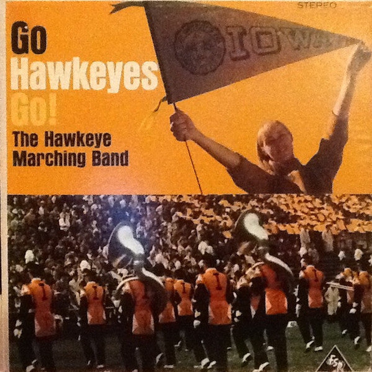 University Of Iowa Marching Band - Go Hawkeyes Go (Vinyl, VG+)