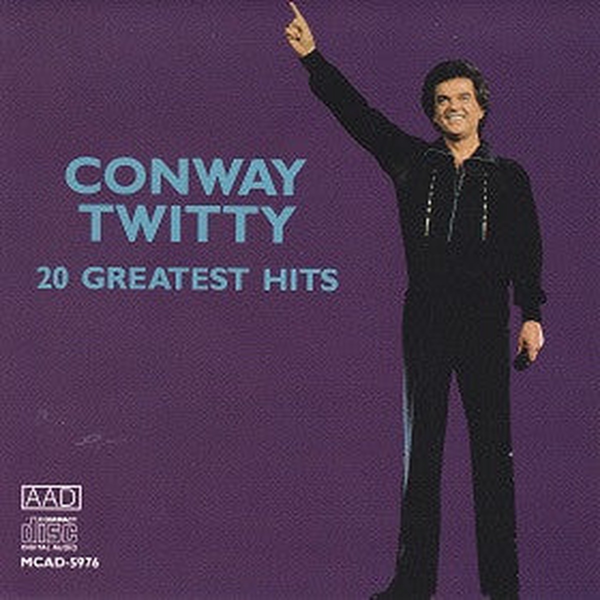 Twitty, Conway - 20 Greatest Hits (CD, VG+)