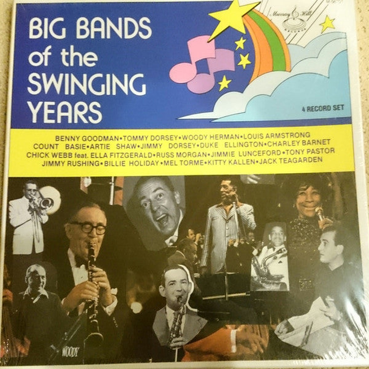 Various - Big Bands Of The Swinging Years (Vinyl, VG+)