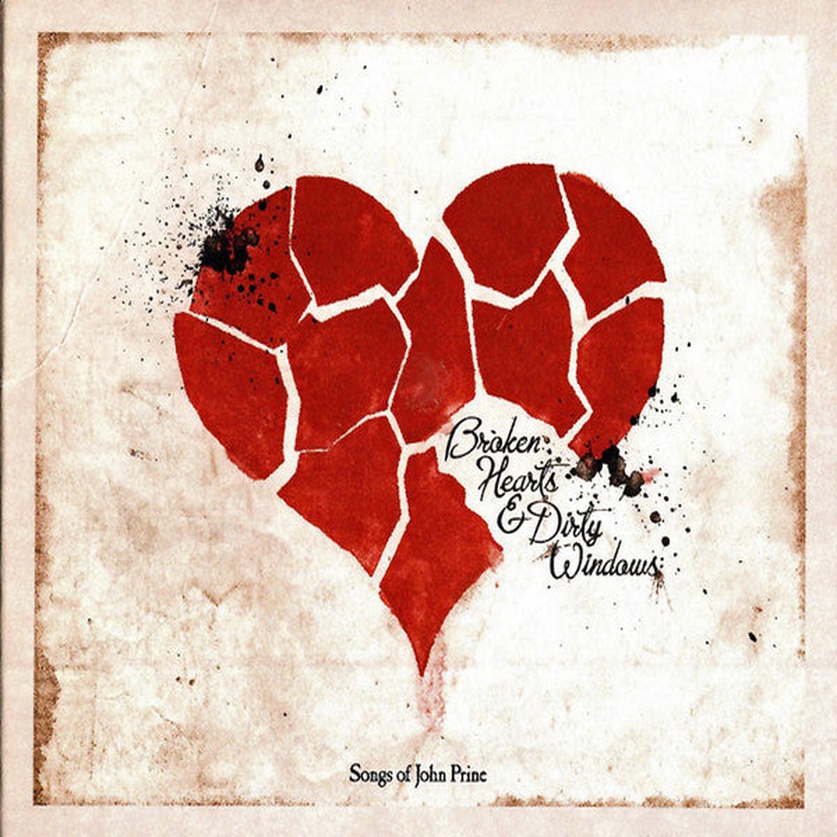 Various - Broken Hearts & Dirty Windows (Songs Of John Prine) (CD, VG)