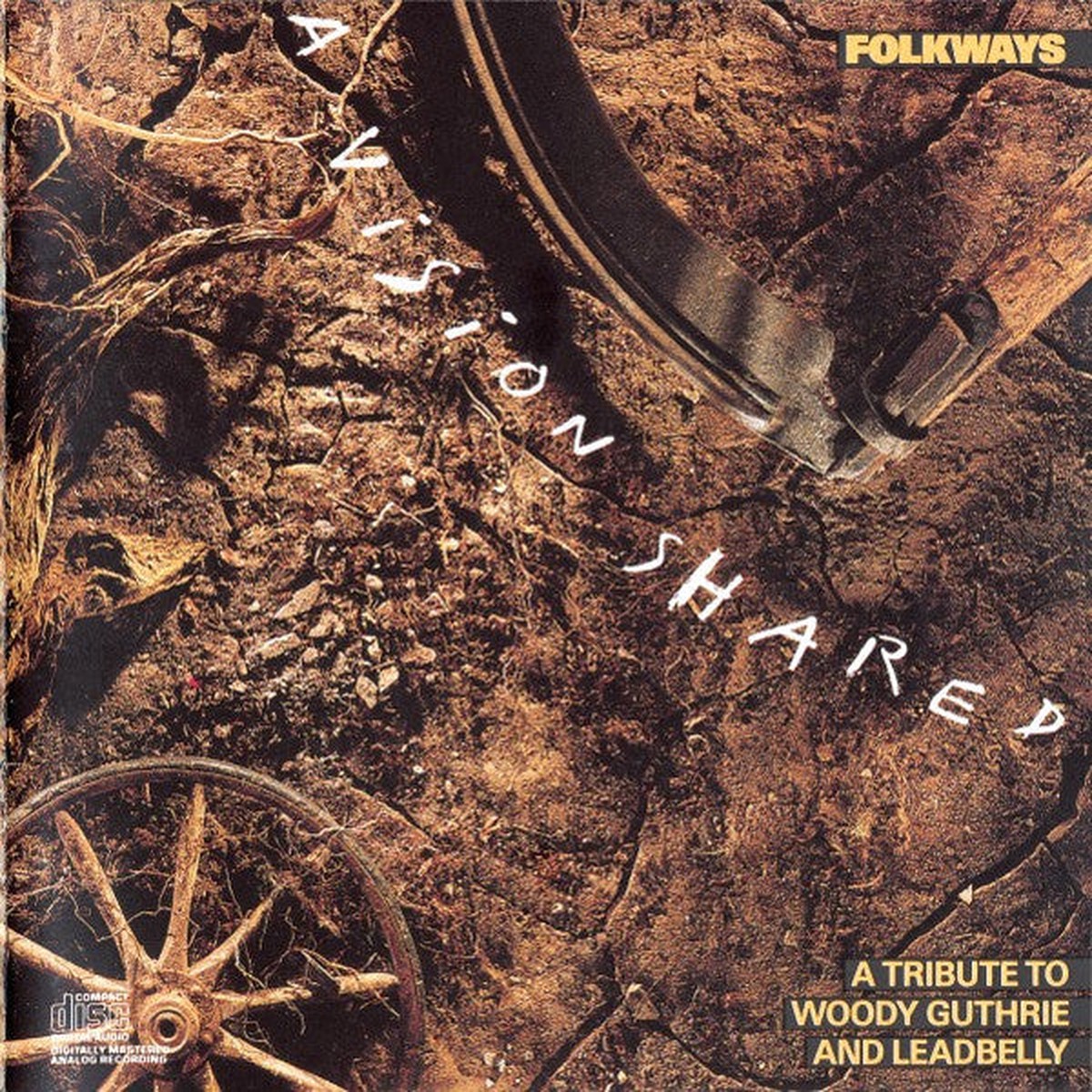 Various - Folkways: A Vision Shared (A Tribute To Woody Guthrie And Leadbelly) (CD, VG)