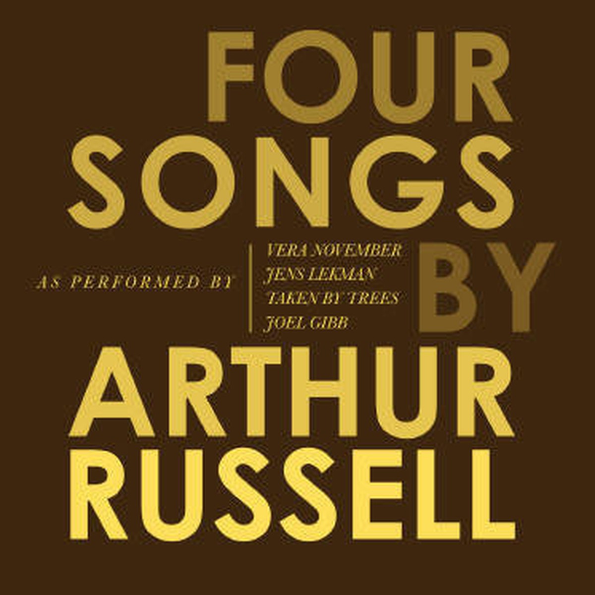 Various - Four Songs By Arthur Russell (VG+)