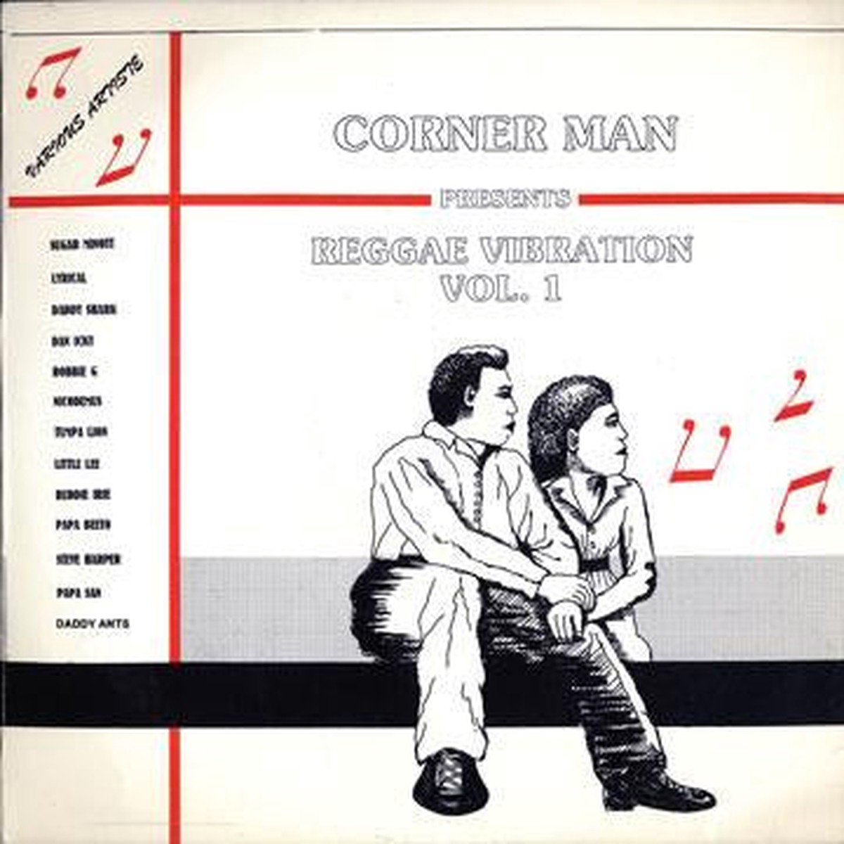 Various - Corner Man Presents Reggae Vibration Vol 1 (Vinyl, VG+)