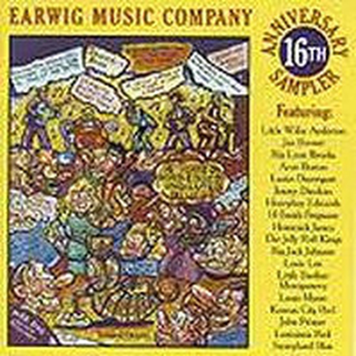 Various - Earwig 16th Anniversary Sampler (CD, VG+)
