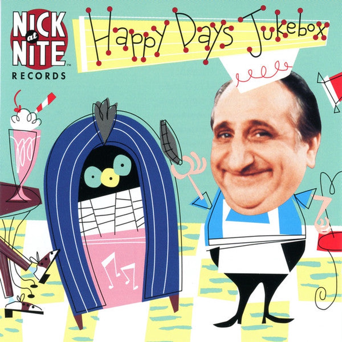 Various - Happy Days Jukebox (CD, VG)