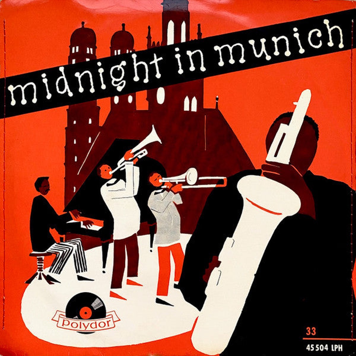 Various - Midnight In Munich (Vinyl, VG)