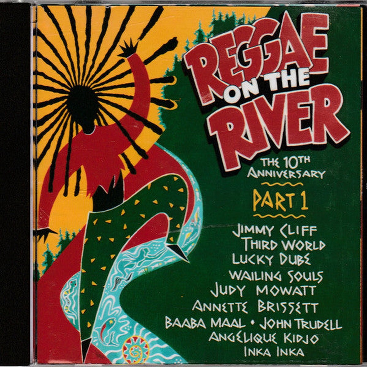 Various - Reggae On The River The 10th Anniversary Part 1 (CD, VG+)