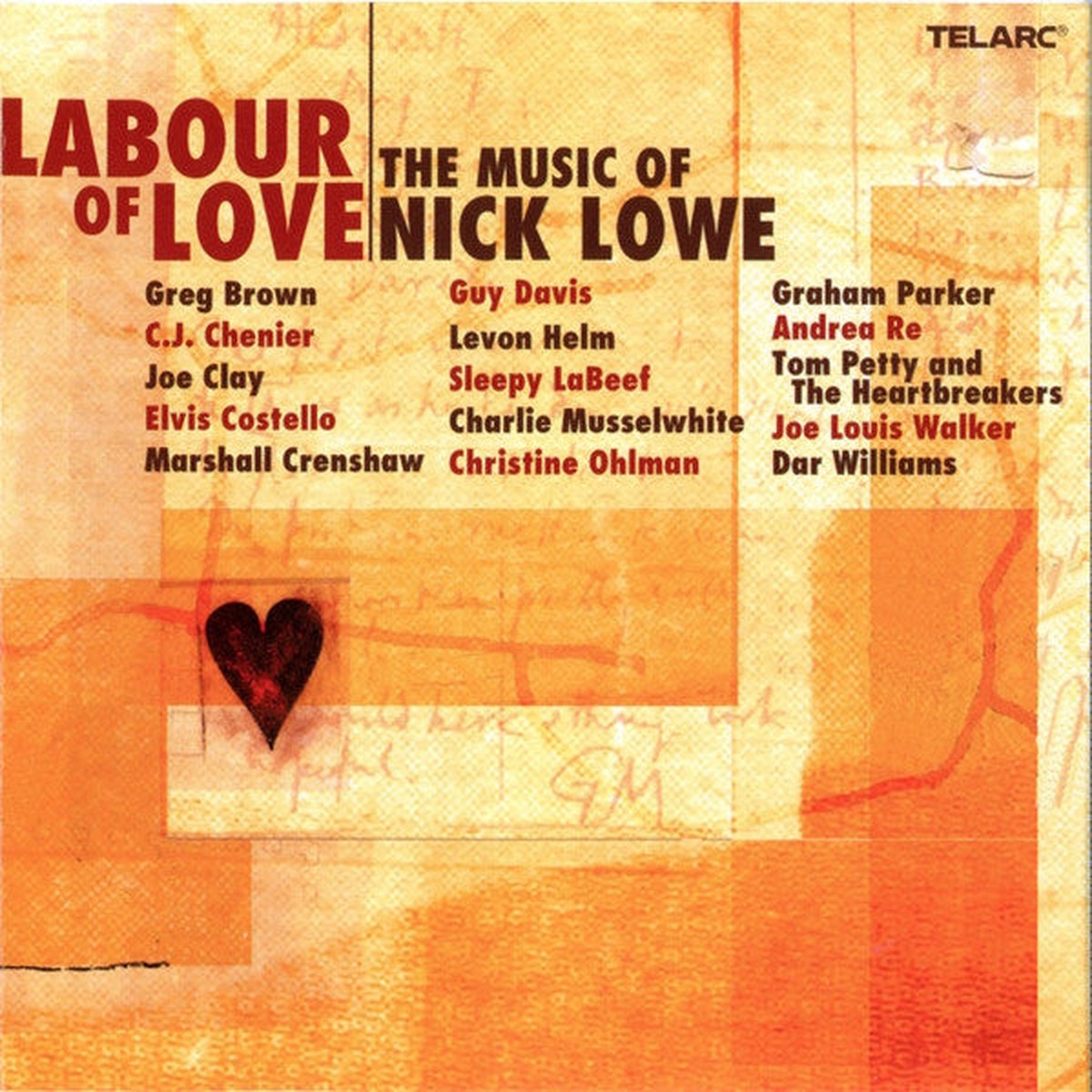 Various - Labour Of Love - The Music Of Nick Lowe (CD, VG+)