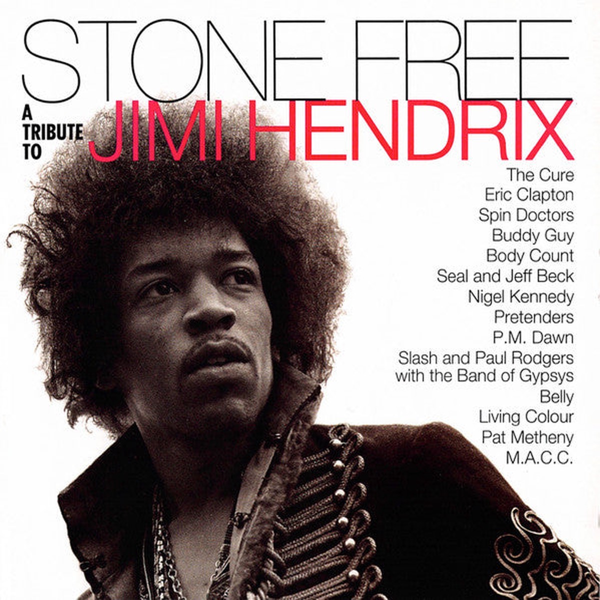 Various - Stone Free (A Tribute To Jimi Hendrix) (CD, VG+)