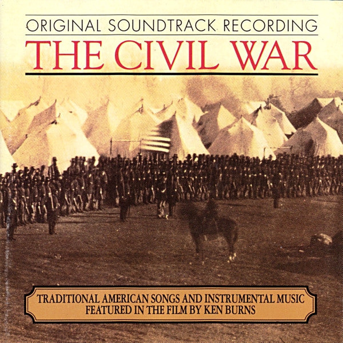 Various - The Civil War - Original Soundtrack Recording (CD, VG+)