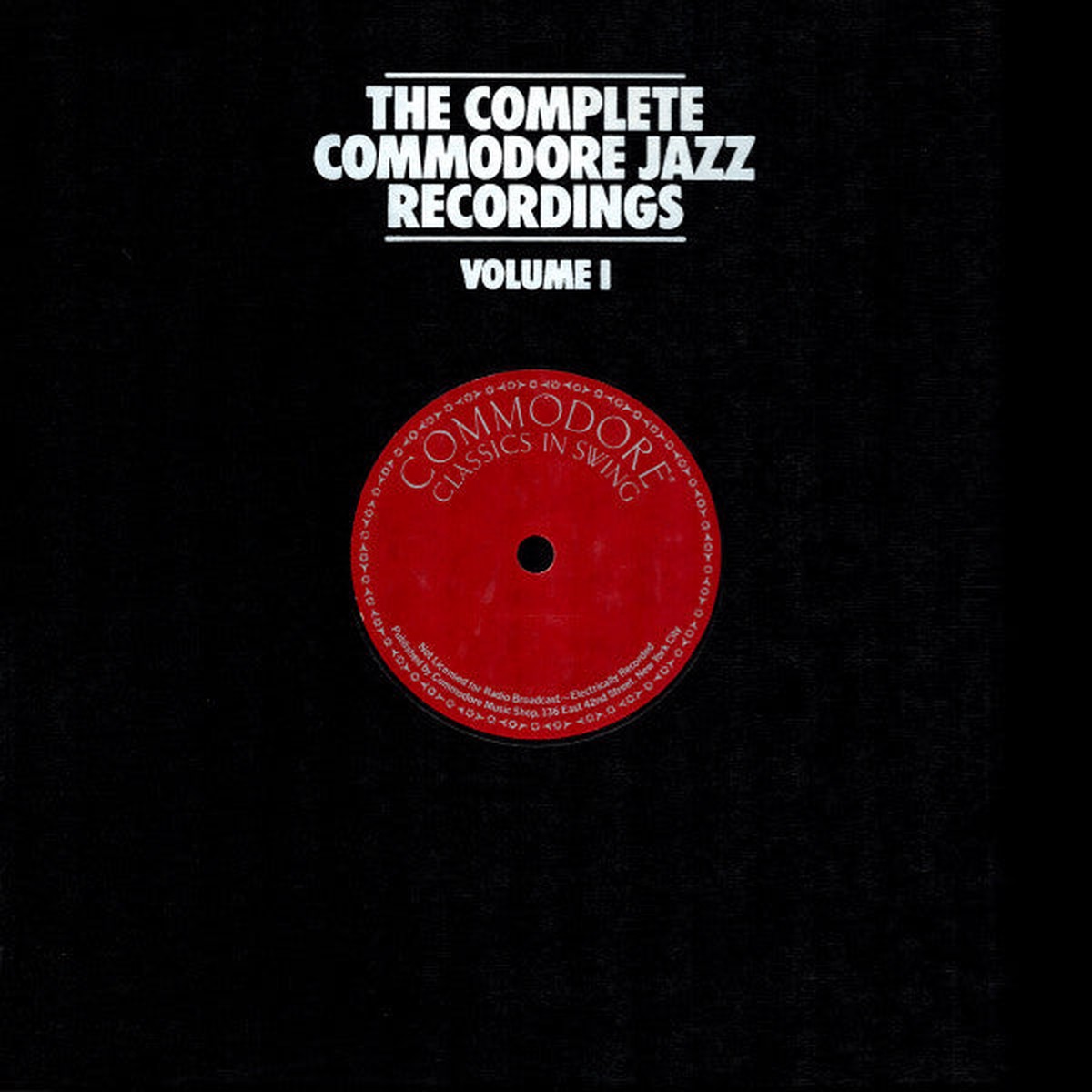 Various - The Complete Commodore Jazz Recordings Volume I (Vinyl, VG)
