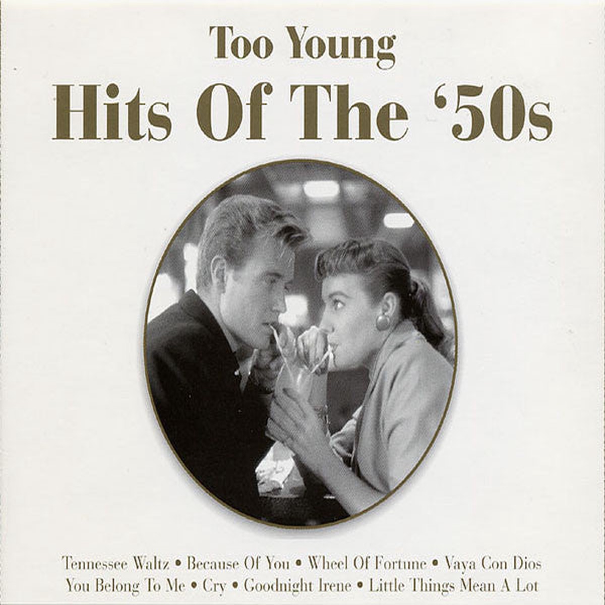 Various - Too Young - Hits Of The '50s (CD, VG)